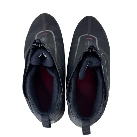 Nike Zoom Brandon Golf Shoes Mens Size 10.5 Black Front‎ Zip Closure 379208-006 main image 5